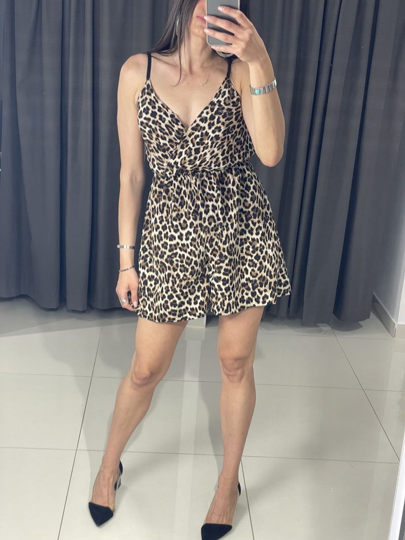 Ολόσωμο φορμάκι animal print